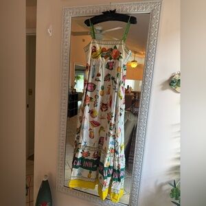 Rachel Zoe Colorful Graphic Kids Dress NWOT